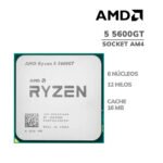 PROCESADOR AMD RYZEN 5 5600GT OEM (100-100001488BOX) AM4