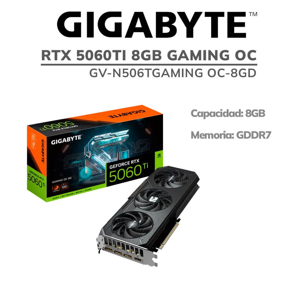 tarjeta-de-video-gigabyte-rtx-5060ti-8gb-gaming-oc-gv-n506tgaming-oc-8gd-128-bits-pc-speed TARJETA DE VIDEO GIGABYTE RTX 5060TI 8GB GAMING OC (GV-N506TGAMING OC-8GD) 128 BITS