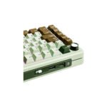 TECLADO GAMER ROYAL KLUDGE RK L75 (RK L75) WIRED - WIRELESS - BT | SWITCH CREAMY | PALM GREEN | LED-RGB