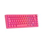 TECLADO GAMER ROYAL KLUDGE (RK R65) BERRY RED | CREAM SWITCH | LED-RGB
