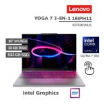 LAPTOP LENOVO YOGA 7 2-EN-1 16IPH11 ULTRA 7 355 16GB DDR5 512GB SSD 16 WUXGA TOUCHSCREEN WINDOWS 11 (83TE001NUS)