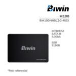 DISCO SOLIDO SSD BIWIN 512GB M100 SATA 2.5 ( BM100NN512G-RGX ) BLACK