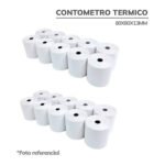 CONTOMETRO TERMICO DE 80X80X13MM PACK 20 UNIDADES