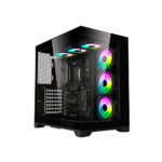 CASE GAMER HALION HPRO ( HPRO-723 ) S/FUENTE | VIDRIO TEMPLADO | 6 LED-ARGB - Imagen 2