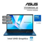 LAPTOP ASUS VIVOBOOK 15 X1504VA-BQ5699 CORE 5-120U 8GB 512GB SSD 15.6 FHD FREEDOS (90NB13Y1-M03NU0)