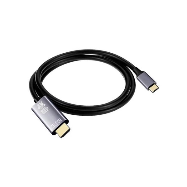 CABLE USB-C A HDMI 4K DELCOM (DL-C010) | 1.8 MT