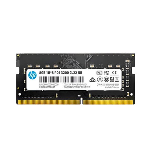 MEMORIA SODIMM HP S1 SERIES 8GB/3200MHZ DDR4 CL22 (2E2M5AA#ABM)