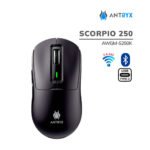 MOUSE GAMER ANTRYX SCORPIO 250 (AWGM-S250K) WIRED - WIRELESS - BT | NEGRO