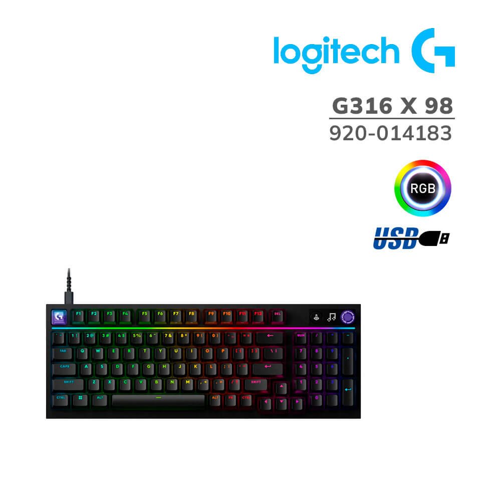 teclado-gamer-logitech-g316-x-98-920-014183-switch-tactile-rgb-lightsync-negro-pc-speed TECLADO GAMER LOGITECH G316 X 98 (920-014183) SWITCH TACTILE | RGB LIGHTSYNC | NEGRO