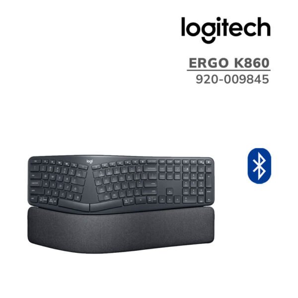 TECLADO LOGITECH ERGO K860 (920-009845) WIRELESS| BLACK